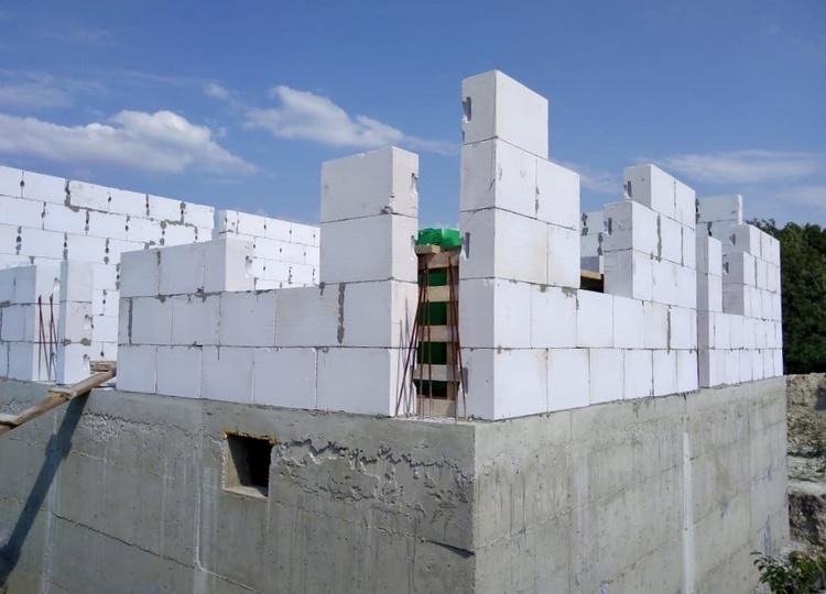 Строительство стен дома