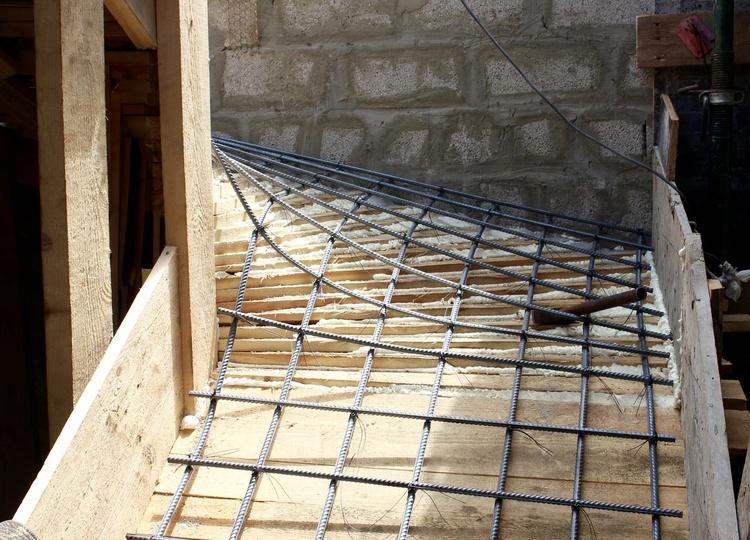 Устройство бетонной лестницы в доме